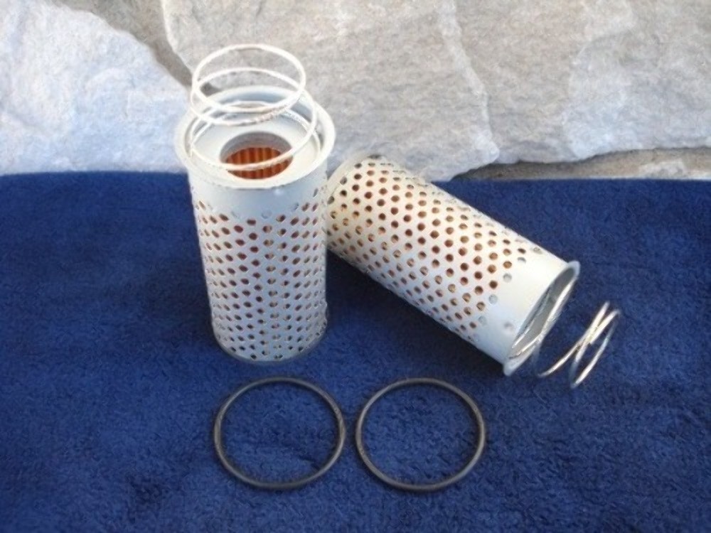 IN TANK DROP IN OIL FILTER 2-PACK FOR HARLEY BIG TWIN 53-82 SPORTSTER 54-78