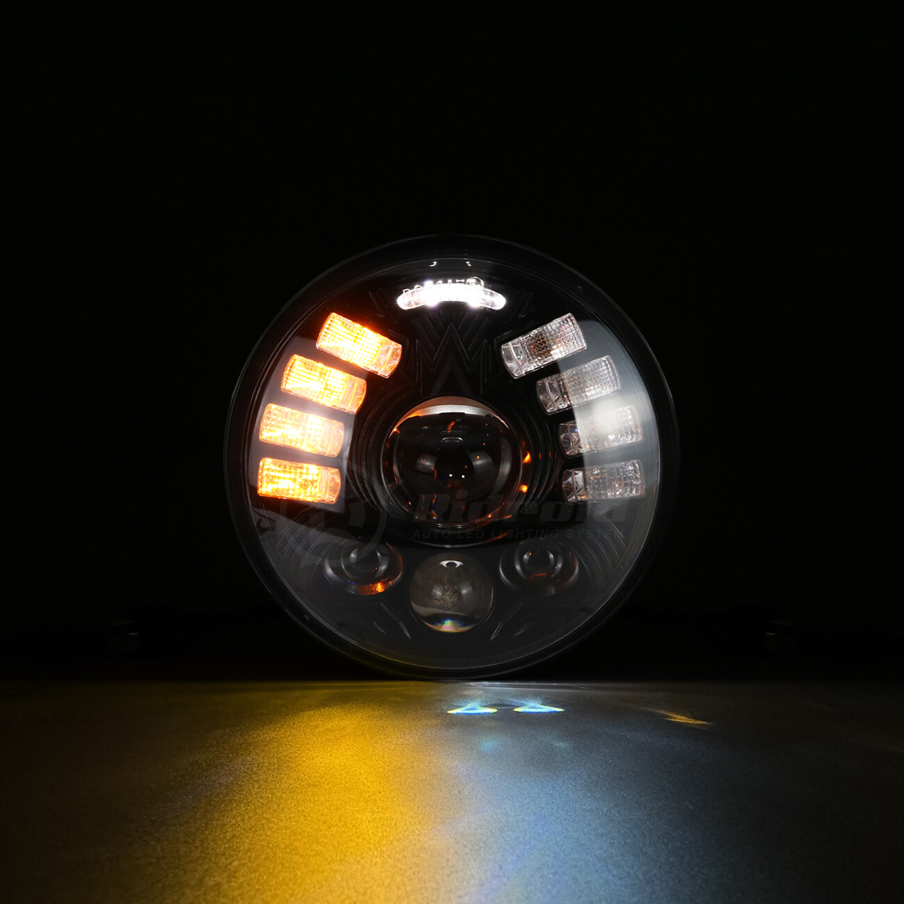 5.75″ LED Headlight w/Turn Signal Halo DRL for Harley-Davidson Night Train FXSTB