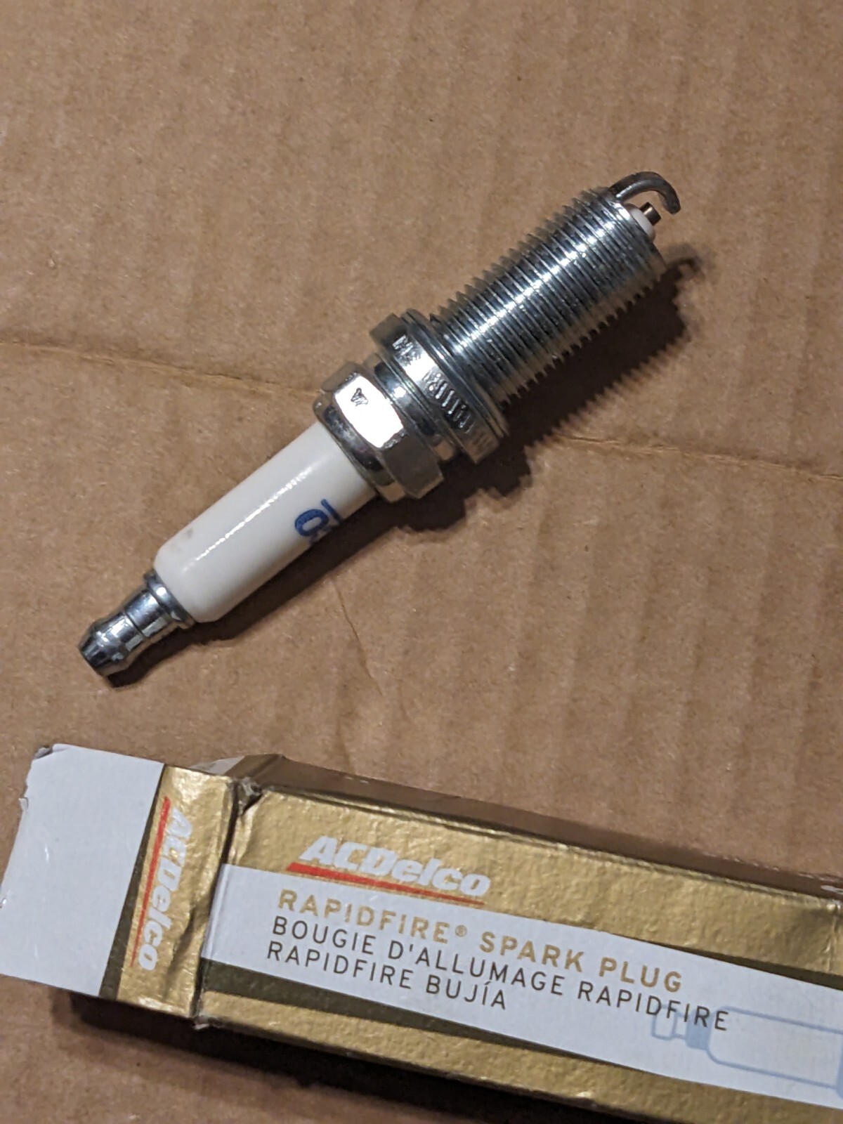 AC Delco Gold 21 Rapid Fire Spark Plug Copper Core 1 Sp-Plug OE / OEM 19323046