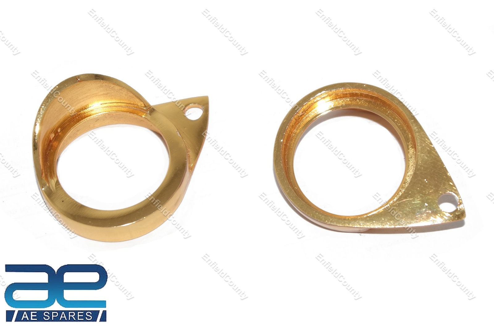 Fits For Royal Enfield Brass Pilot Lights Rims With Shade
