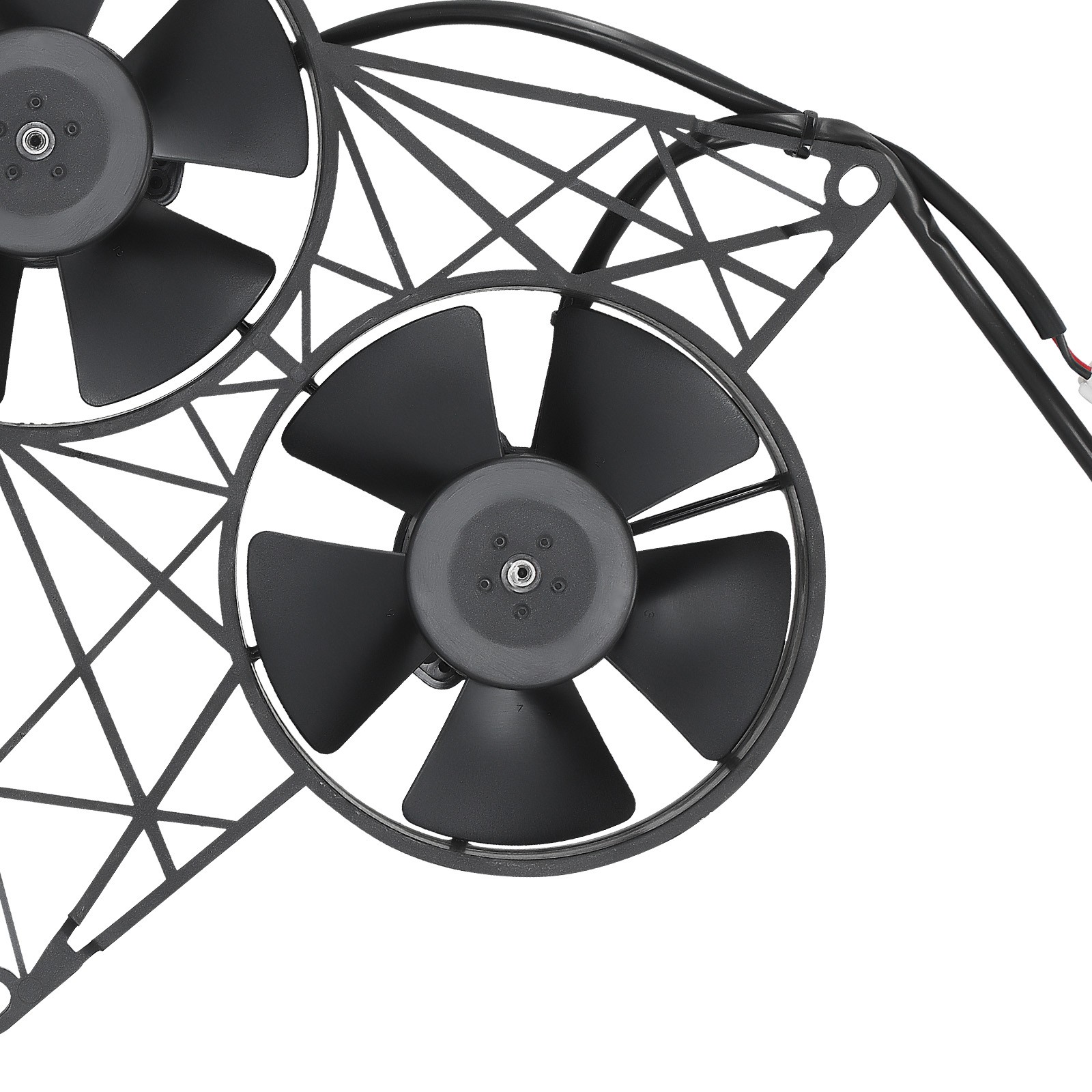 Radiator Cooling Fan with Bracket for Harley V-ROD/VRSC/VRSCDX 30103041 26724-04