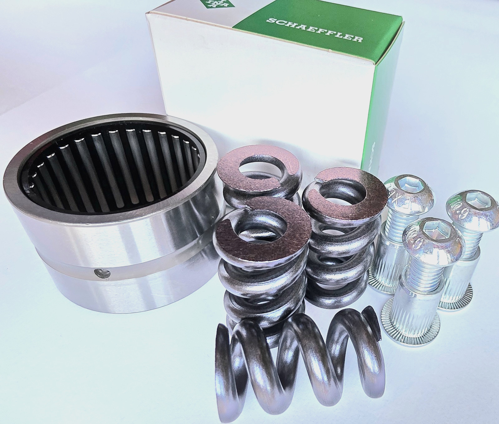 BMW k1200 k1300 S/R/GT clutch basket 4 springs, bolts and INA bearing repair kit