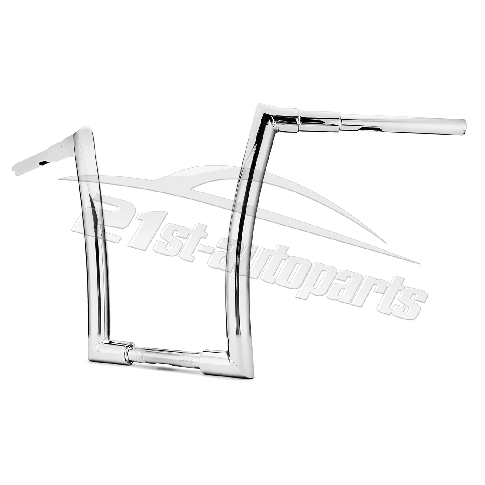 Meathook 14” Ape Hanger Handlebar 1-1/2″ Horn Fat Bar For Harley Dyna Touring