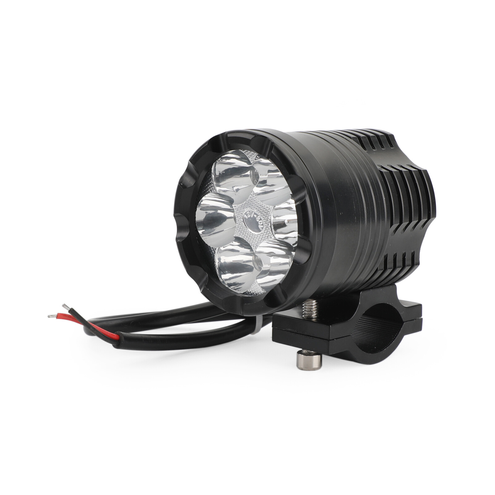 12V-80V DC 1800LM 6 LED MTB Bicycle Motorcycle Light Bike Front Headlight UE