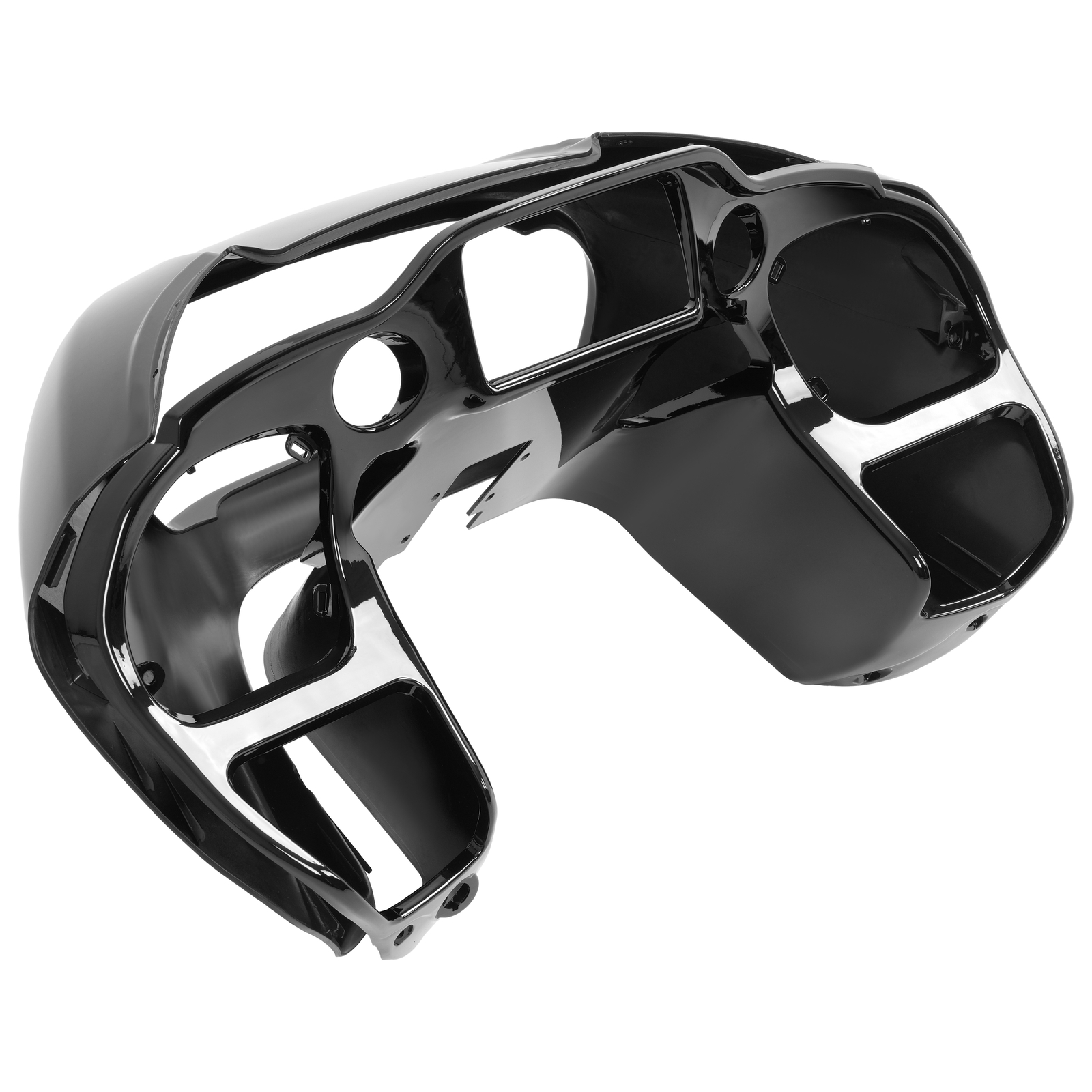 Fit For Harley Touring Road Glide FLTR 2015-Up Vivid Black Inner & Outer Fairing