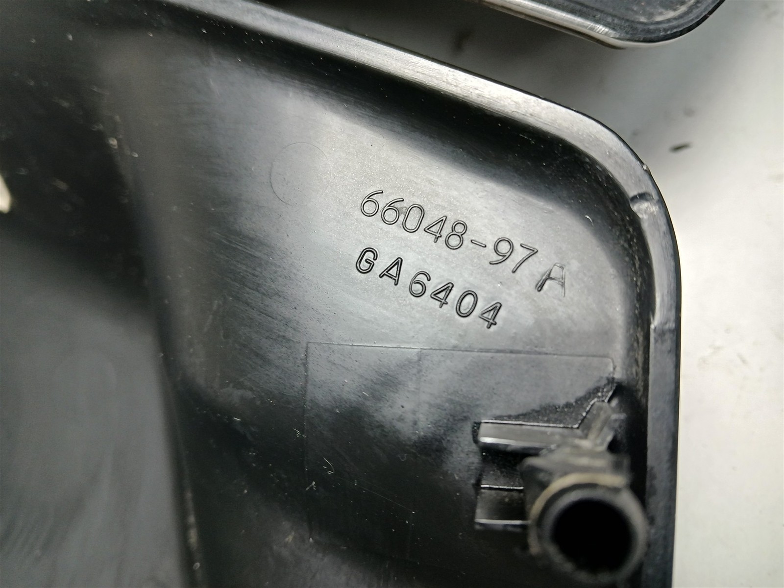 Harley-Davidson 2007 Road King Body Side Covers Vivid Black