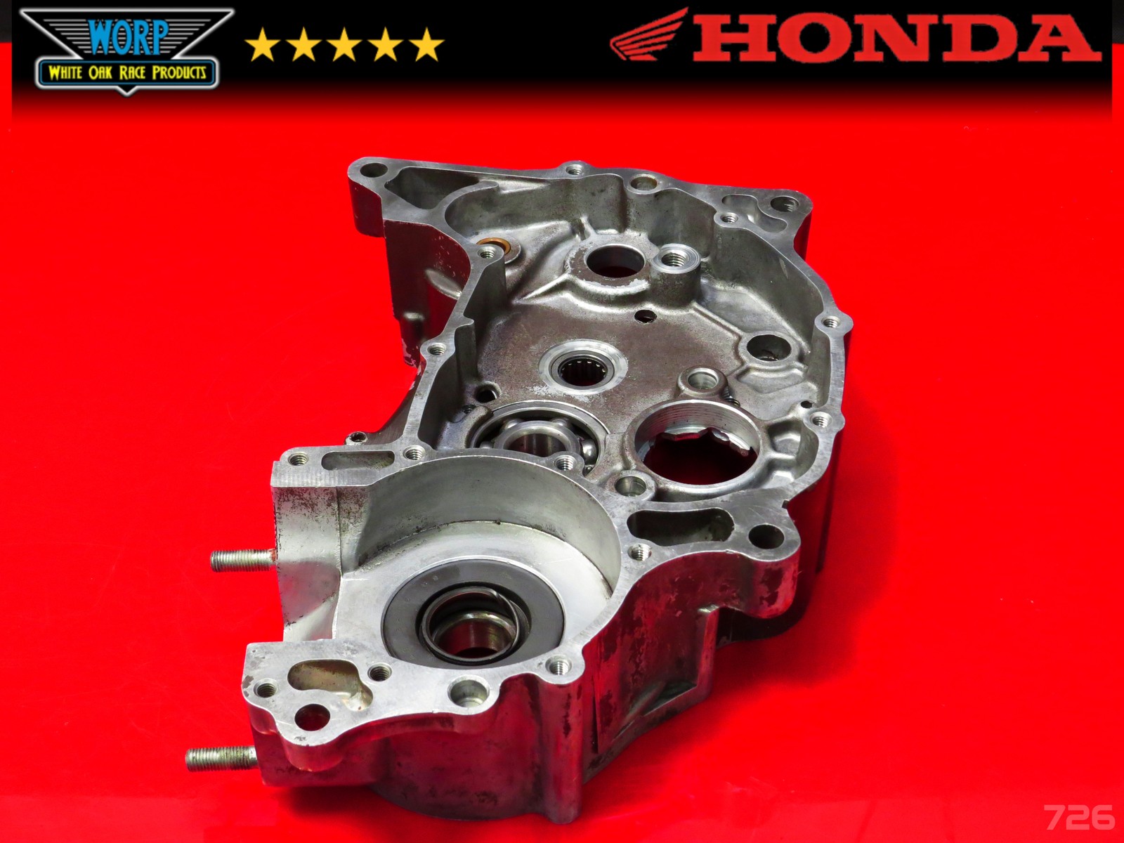 1974 HONDA MT125 ELSINORE MATCHED CRANKCASE CRANK CASE SET LEFT RIGHT OEM