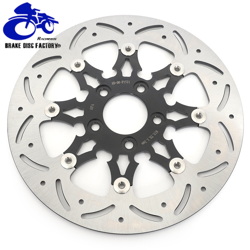 Floating 11.8″ Rear Brake Rotor Touring Road King Street Glide FLHX FLHXS 08-23