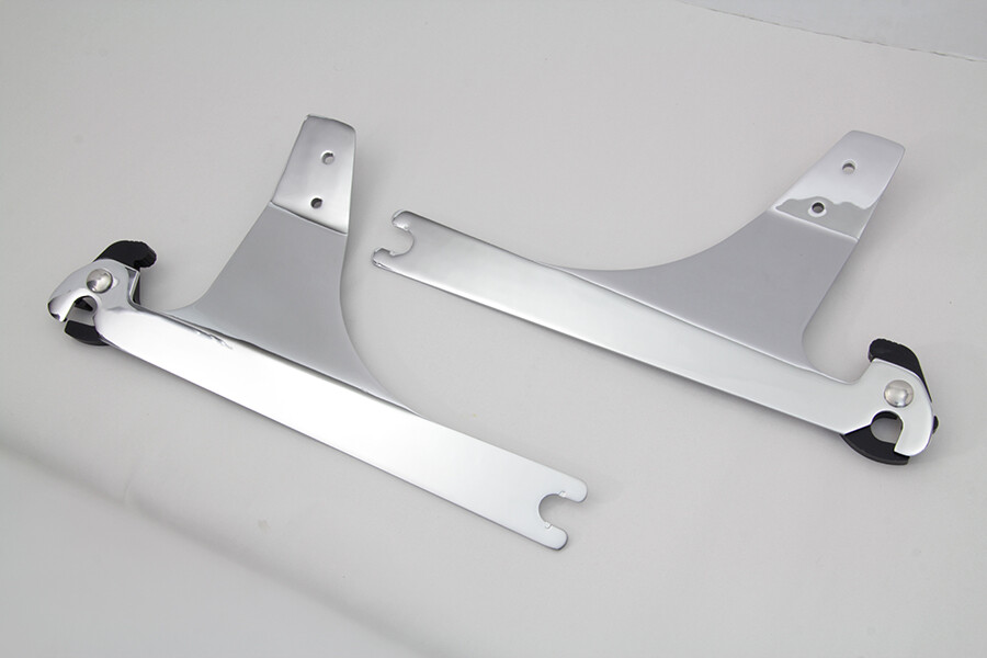 Harley Detachable Side Plates FXDWG Sissy Bar Dyna 1993-2005 V-Twin 50-0237 X8