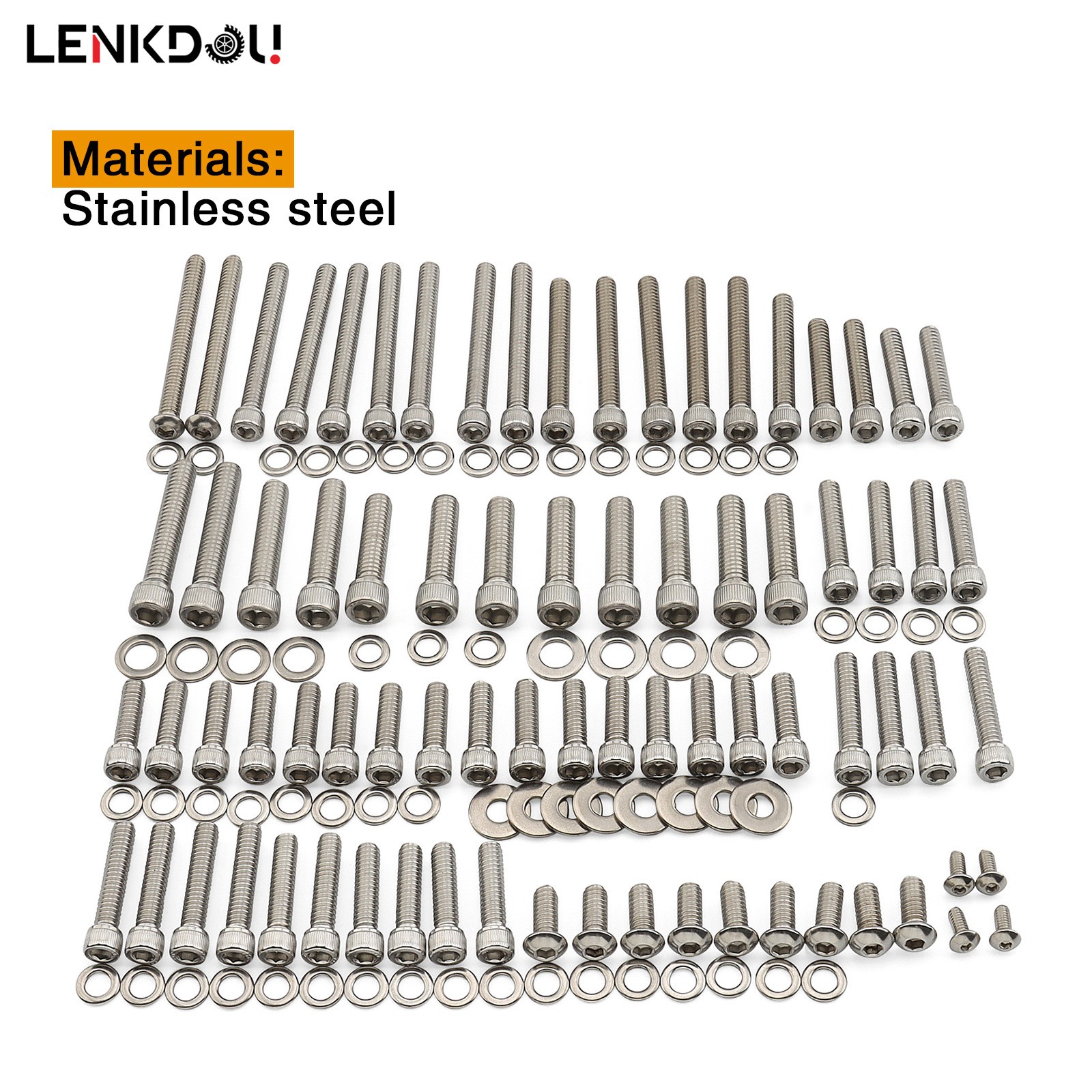 Engine Stainless Bolts Kit For Harley Softail Family Heritage Standard 1987-1999