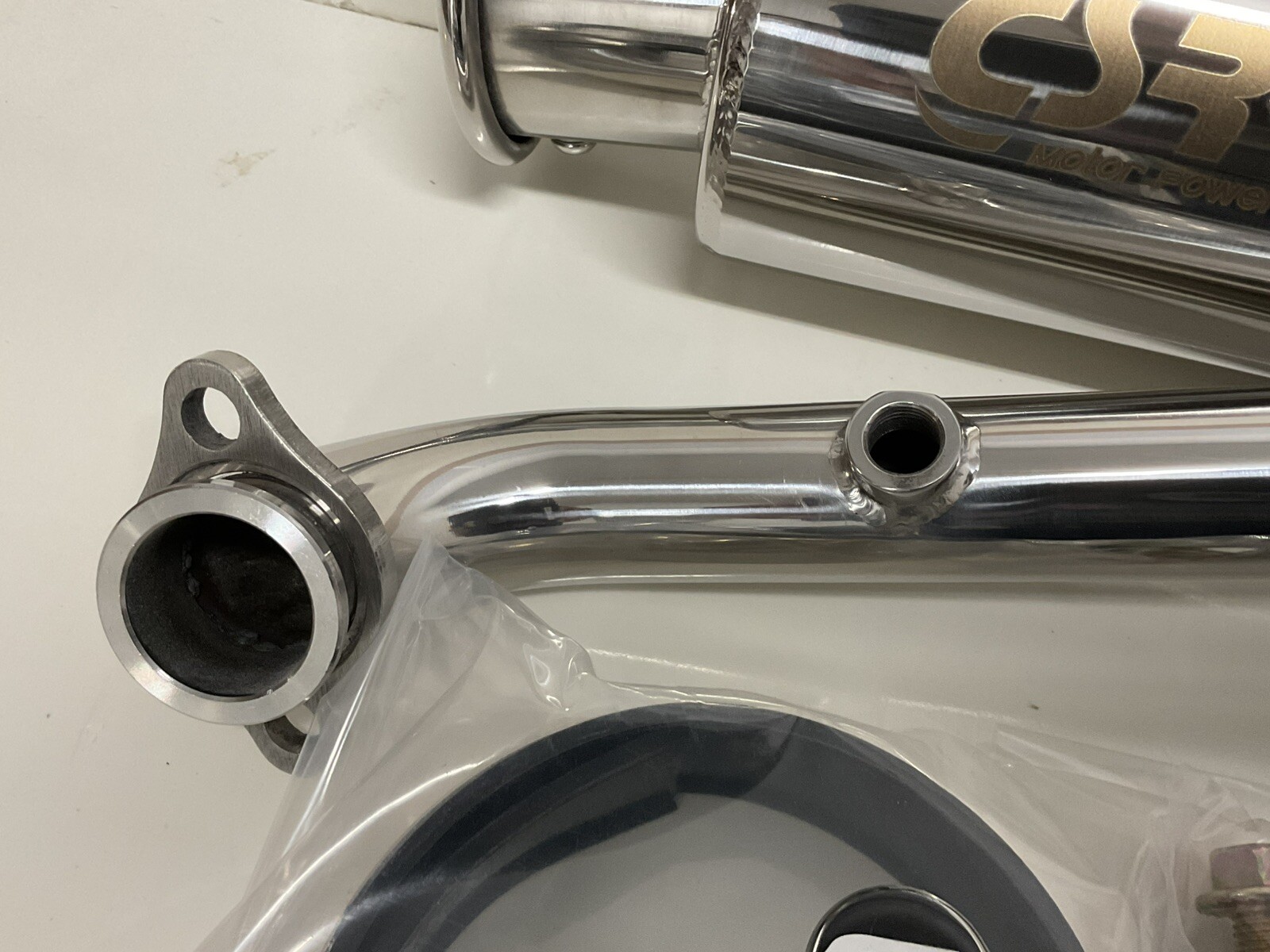 GY6 150cc Chuma 200cc EFI Welded Stainless Exhaust System CSRK Round