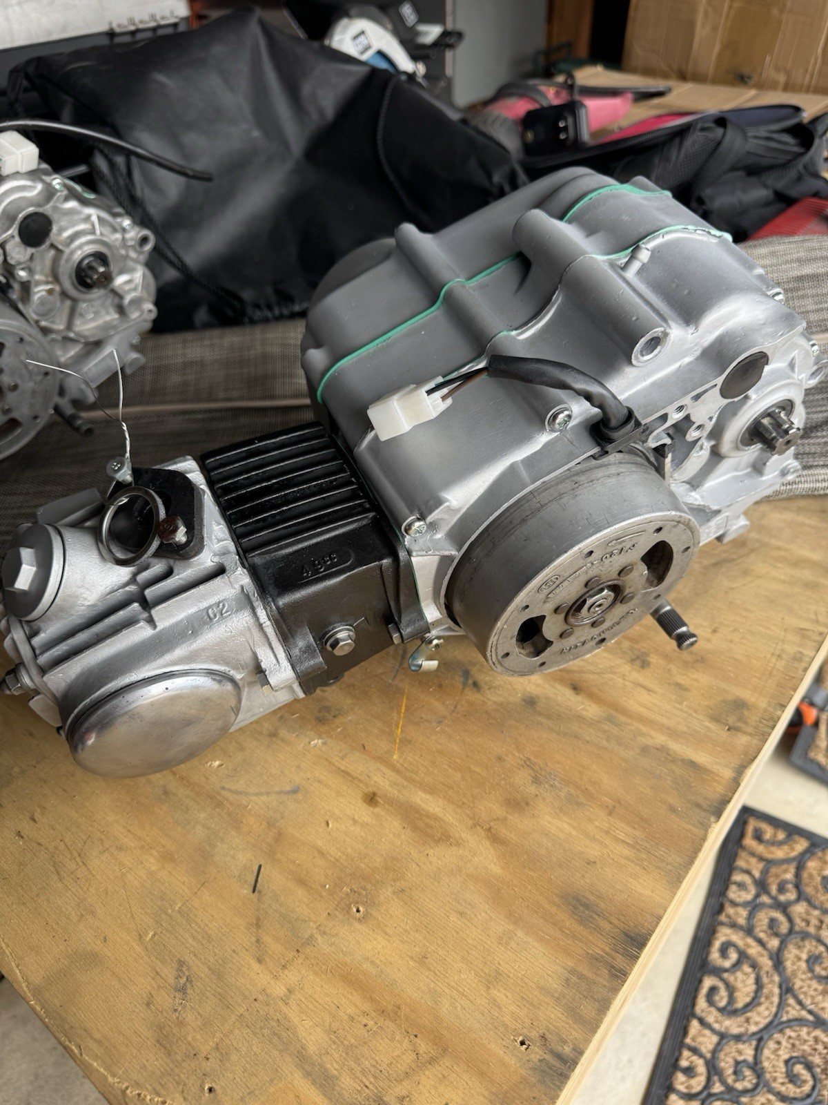 Honda 1969 Z50A K0 Silver Tag Engine Rebuilt #126950