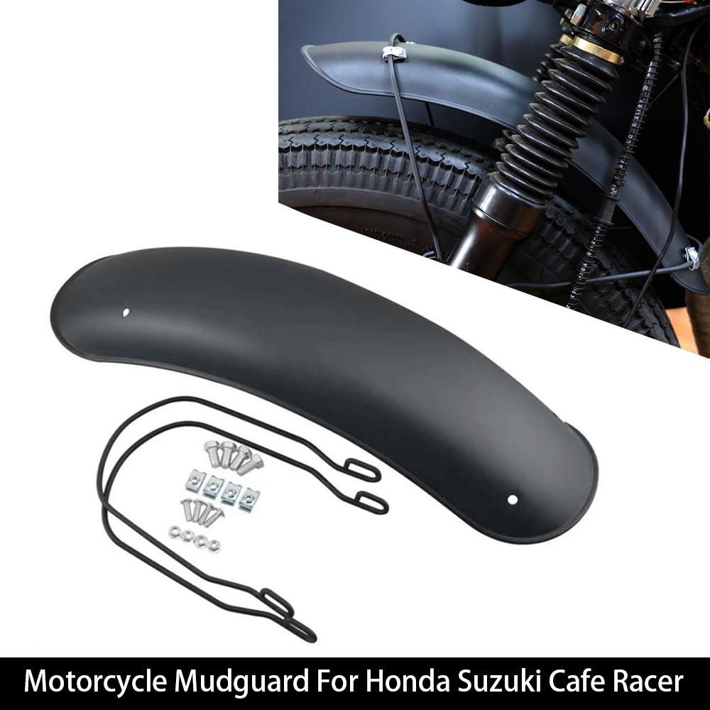 Retro Front Fender Metal for Dirt Bike Cafe Racer Off-road yamaha rd125 GN CG125