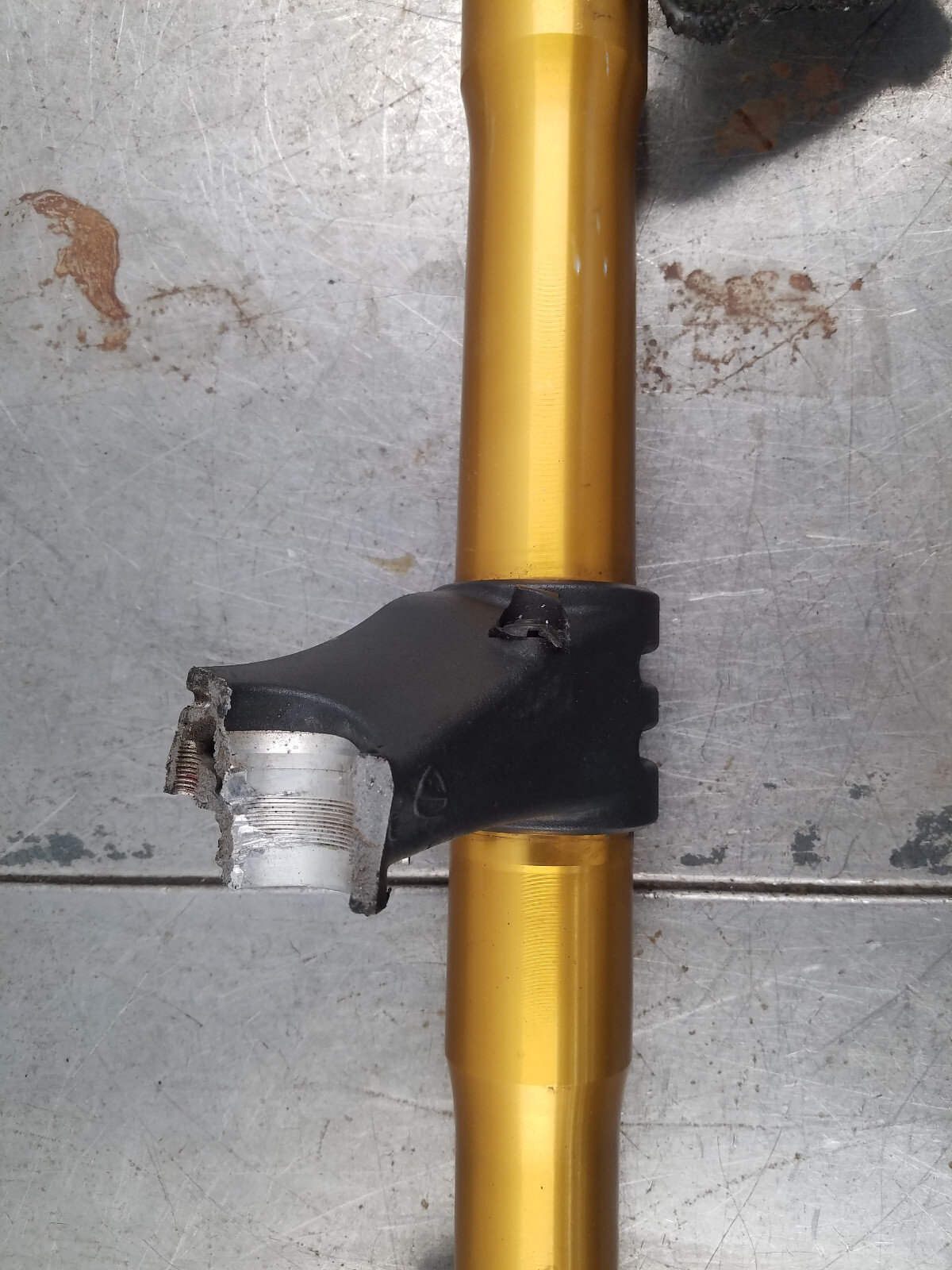 2012 Ducati 1199S Panigale Left Ohlins Fork – * #1953 L2