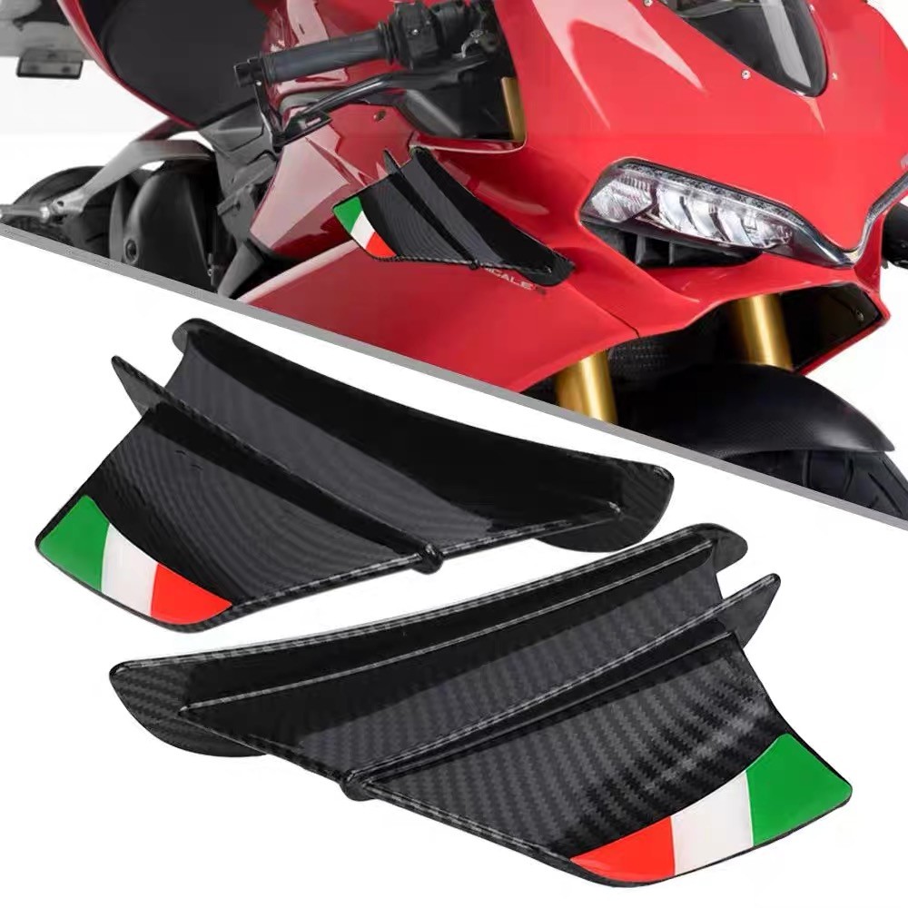 Carbon Wing Guard Winglet Air Deflector for DUCATI 899 959 1199 1299 PANIGALE