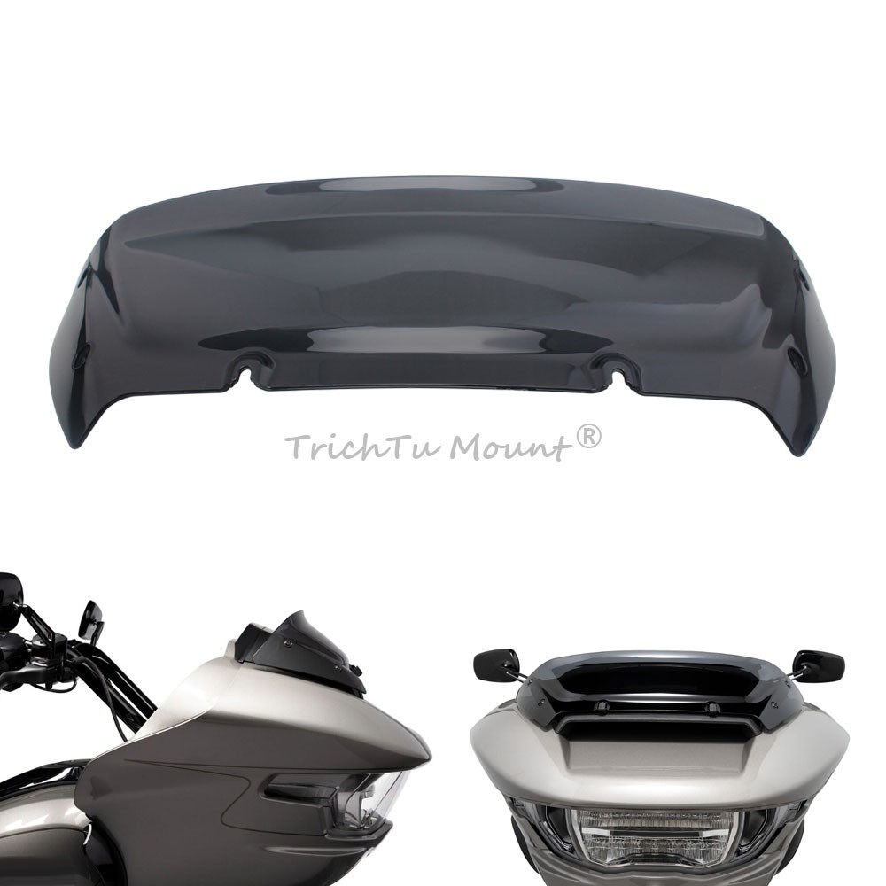 6″ Wave Windscreen Windshield For Harley Touring CVO Road Glide FLTRXSE 23-2024