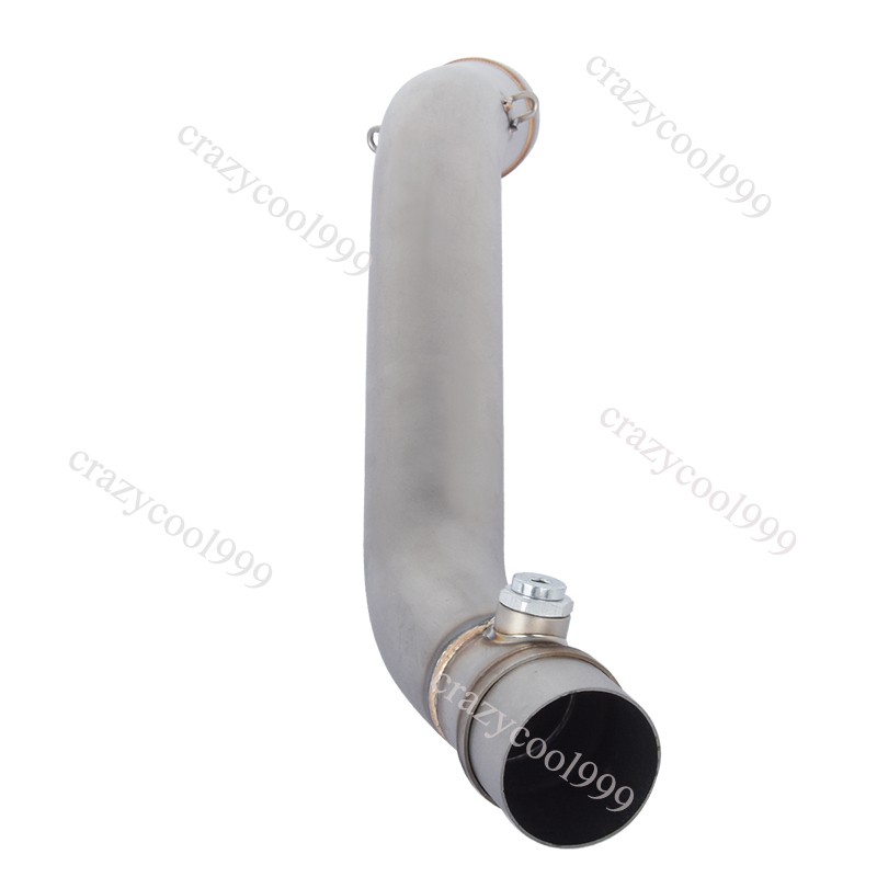 For Kawasaki Ninja ZX6R 2024-2025 Exhaust System Mid Link Pipe Slip On 51mm Tips