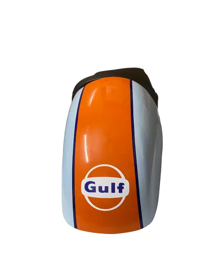 Benelli Mojave Cafe Racer Light White & Orange Steel Petrol Tank +Seat |Fit For