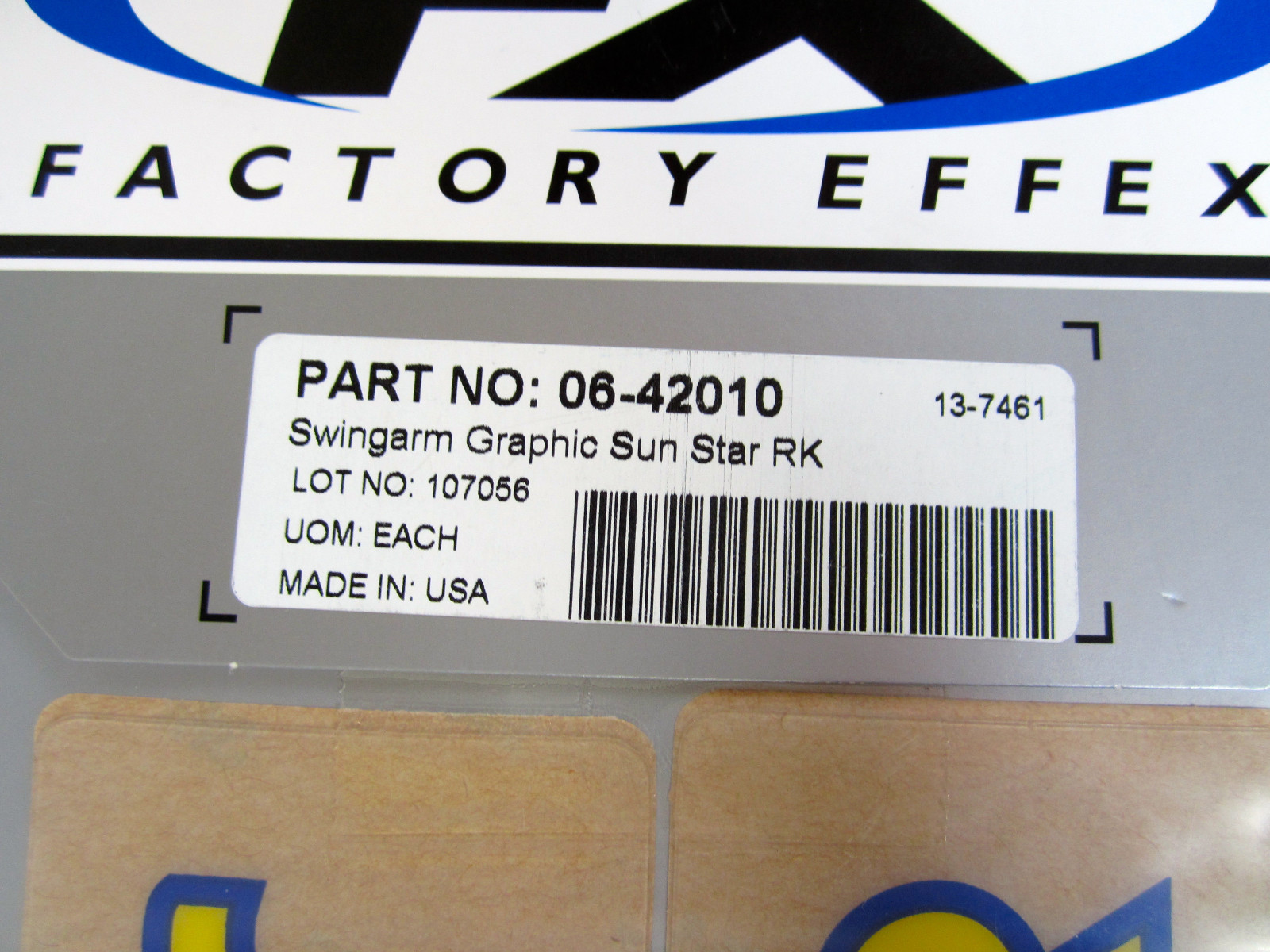 Factory Effex Swing Arm Swingarm Graphics Universal Sunstar RK NEW