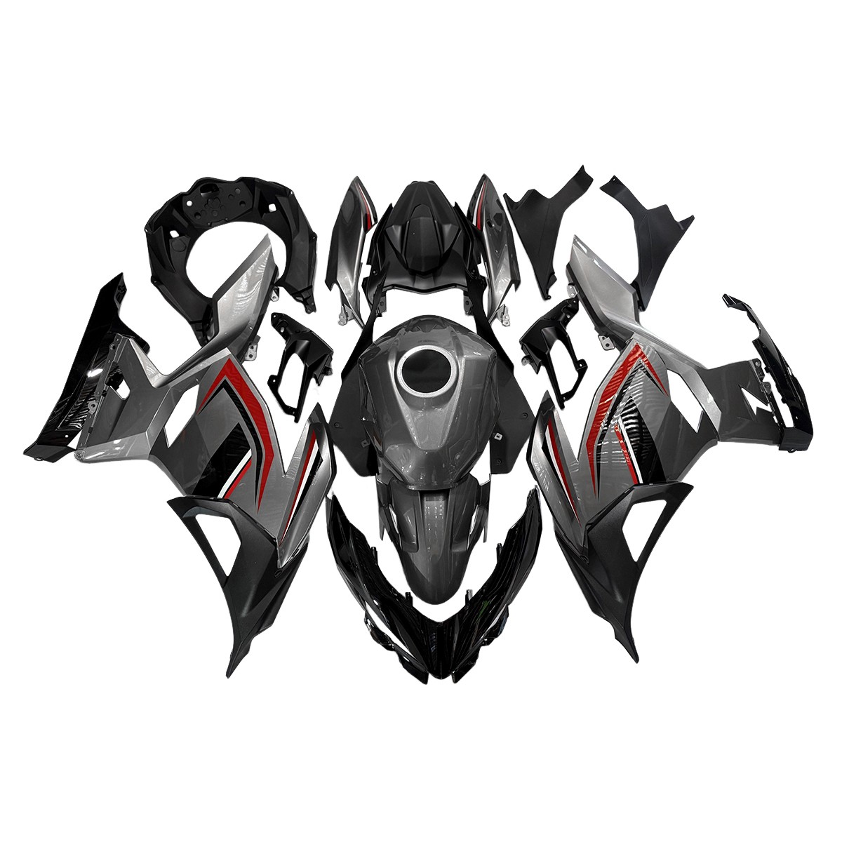 Bodywork Fairing Kit for 2024-2025 Kawasaki Ninja 500 EX500 Fairings Body Kit