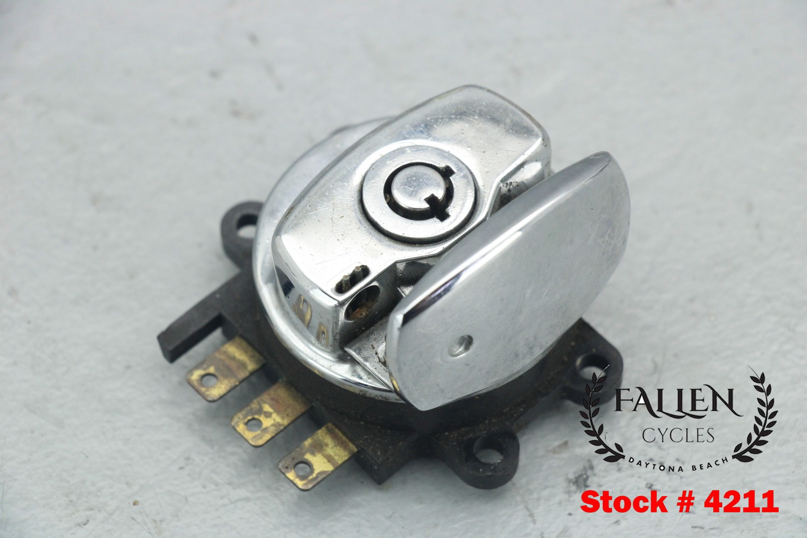 2000 Harley Softail Ignition Switch Knob + 2 KEYS 71450-04 VIDEO #4211
