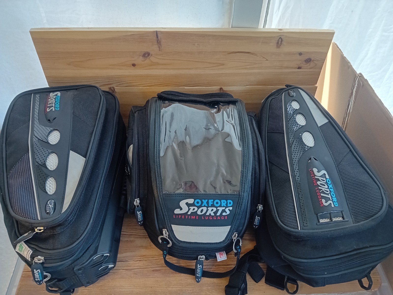 Oxford Sports Panniers Tank Bag Combo Oxford Lifetime Luggage For Motorbikes