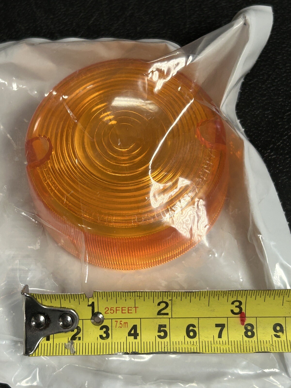 Genuine Harley Davidson 86-01 XL FXR FXD Domed Amber Turn Signal Lens 68457-86