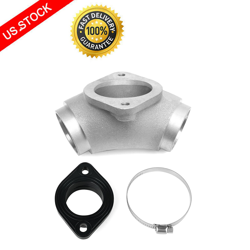 Intake Manifold Rubber Flange Adapter Kit HS42/061-45TC For Harley-Davidson Twin