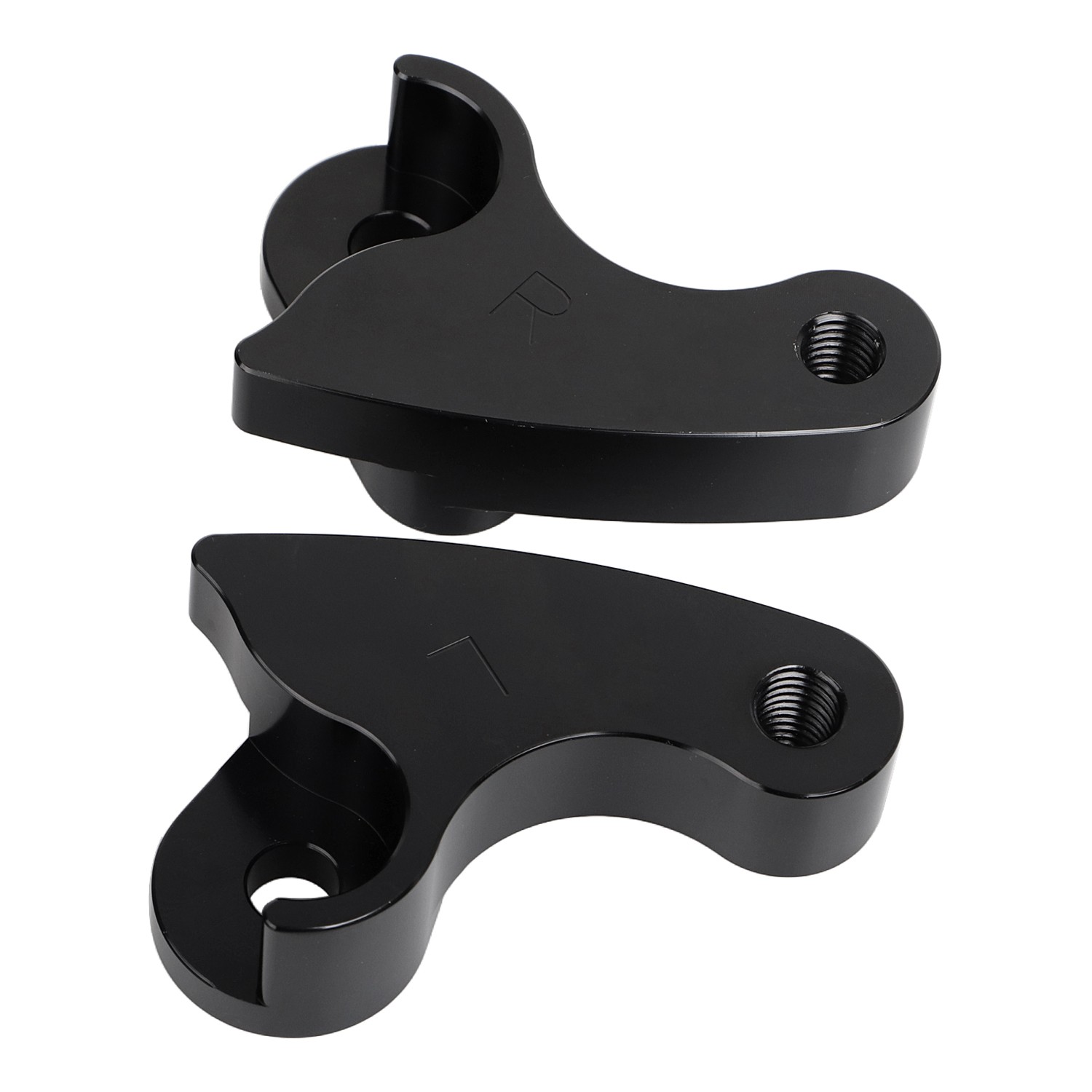 1-3/16″ (30mm) Rear Drop Lowering Brackets Kit For Harley Touring Street Glide