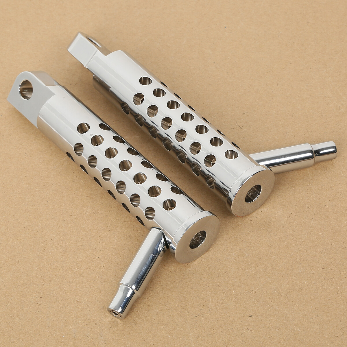 45° Silence Drilled Foot Pegs Fit For Harley Sportster XL883 XL1200 2011-2022