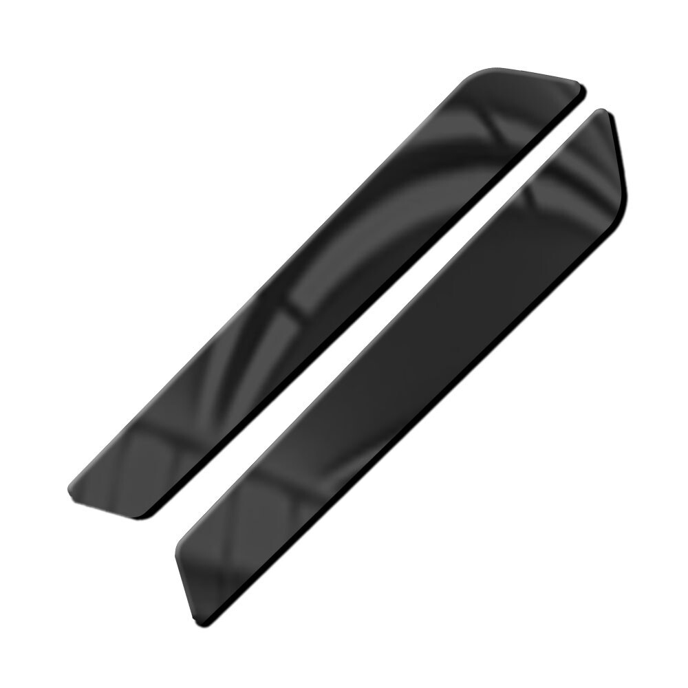SOLID GLOSS BLACK OUT – Saddlebag Latch Inserts for Harley Touring 2014 up