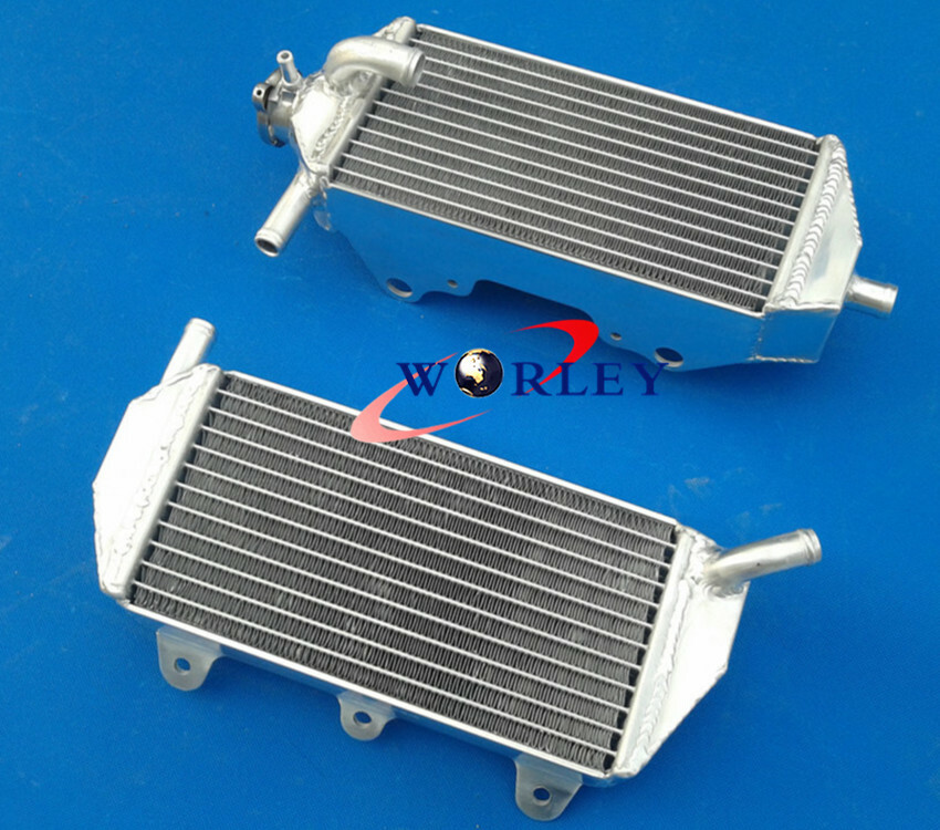 ALluminum Radiator YZF450 YZ450F 2010 2011 10 11 for YAMAHA + Red Silicone Hose