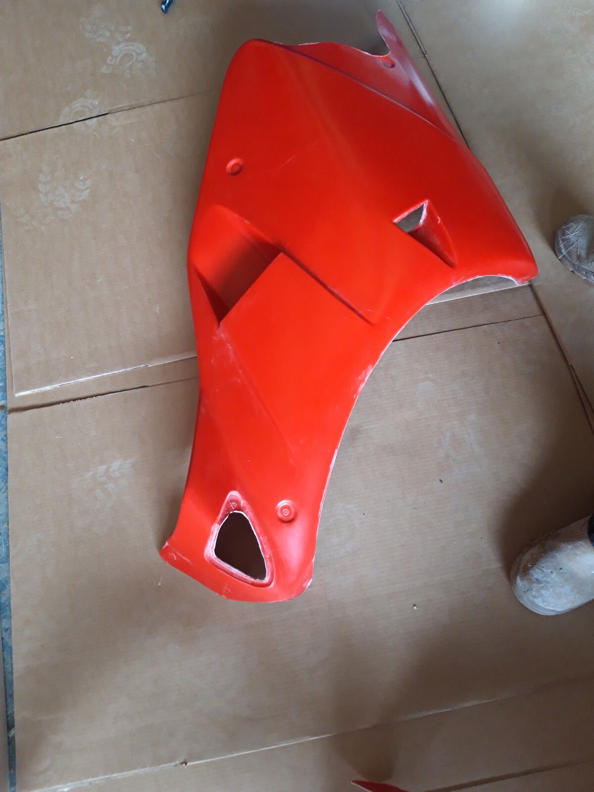 Ducati 851 Full Fairing Panel Set Fiberglass in Red + Race and Road nosecones