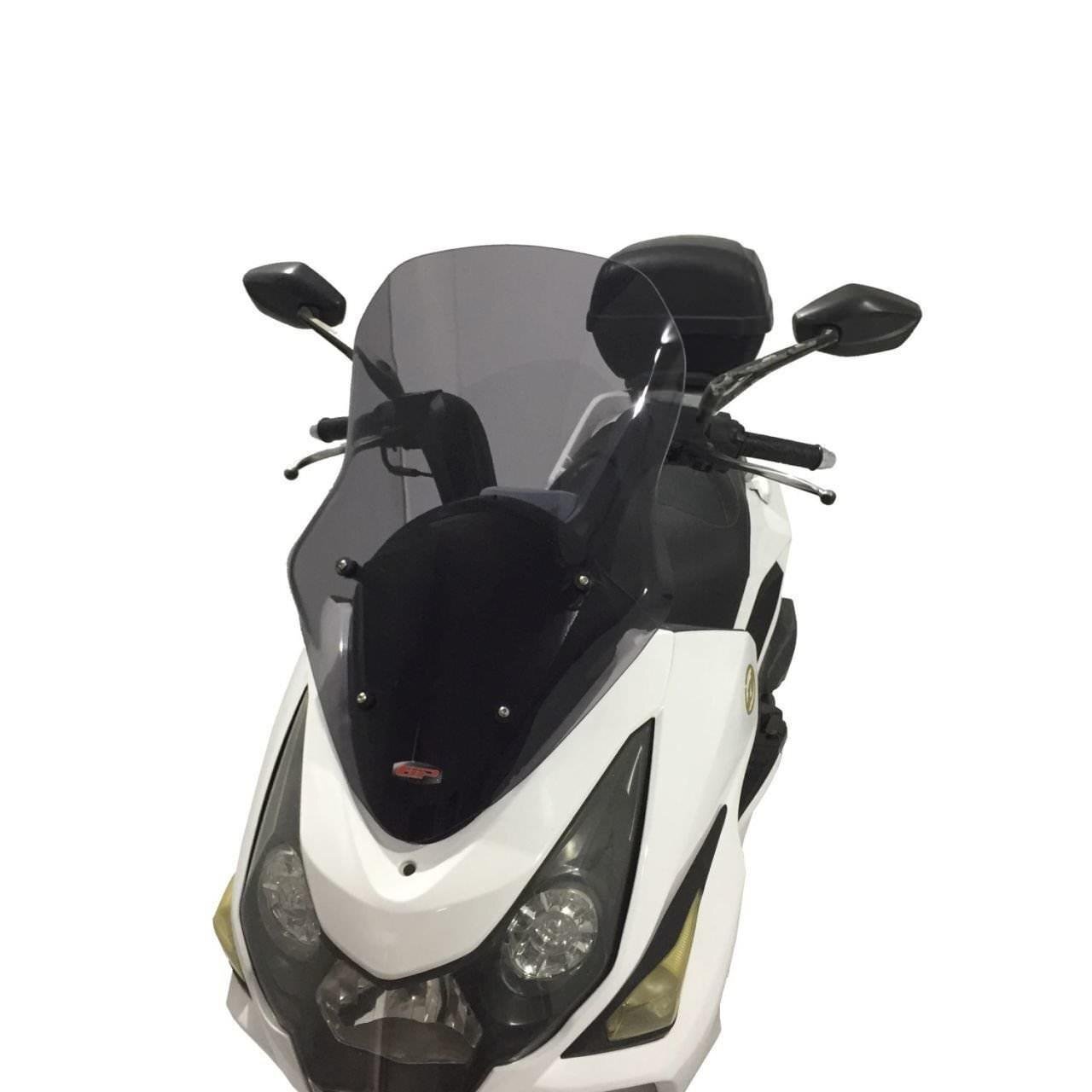 GP Kompozit Windshield Windscreen Smoked For Daelim S3 125 / S3 250 2010-2017