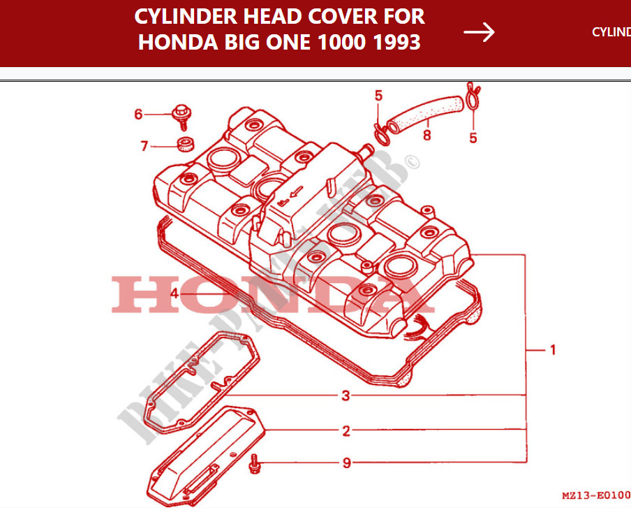 CB1000 CB1000R CB1100 CA250 New Genuine Honda Mounting Rubber 90543-MV9-670