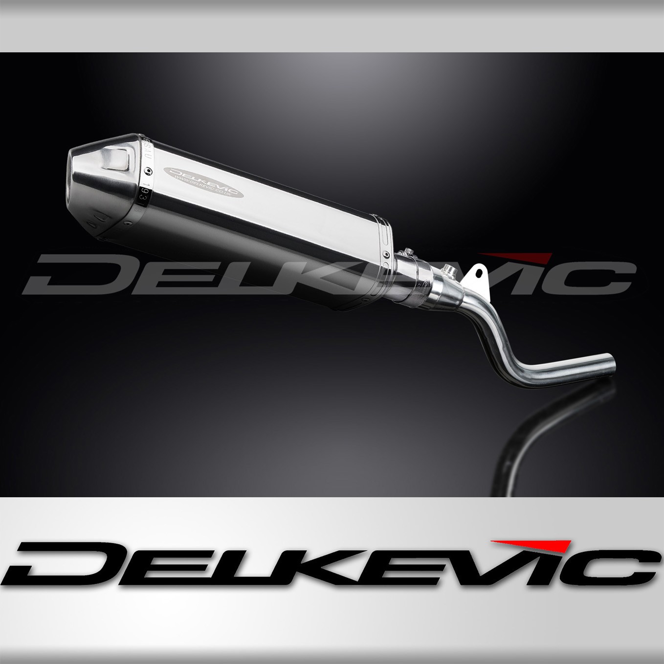 Kawasaki KLX300 2020-2026 Delkevic Slip On – 13 TriOval Stainless Muffler