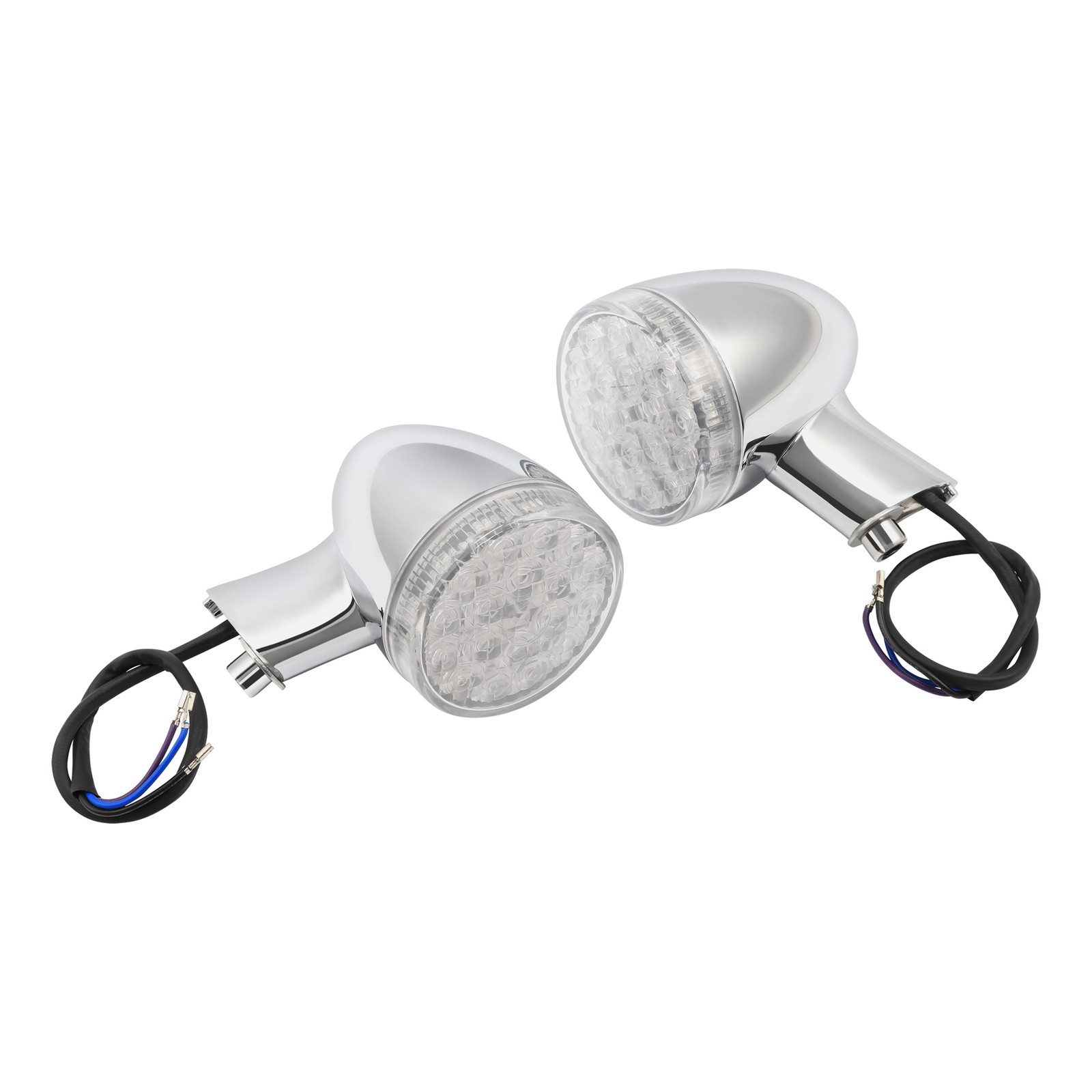 Front Turn Signals Light Fit For Harley Touring Street Glide 15-24 Softail 00-25