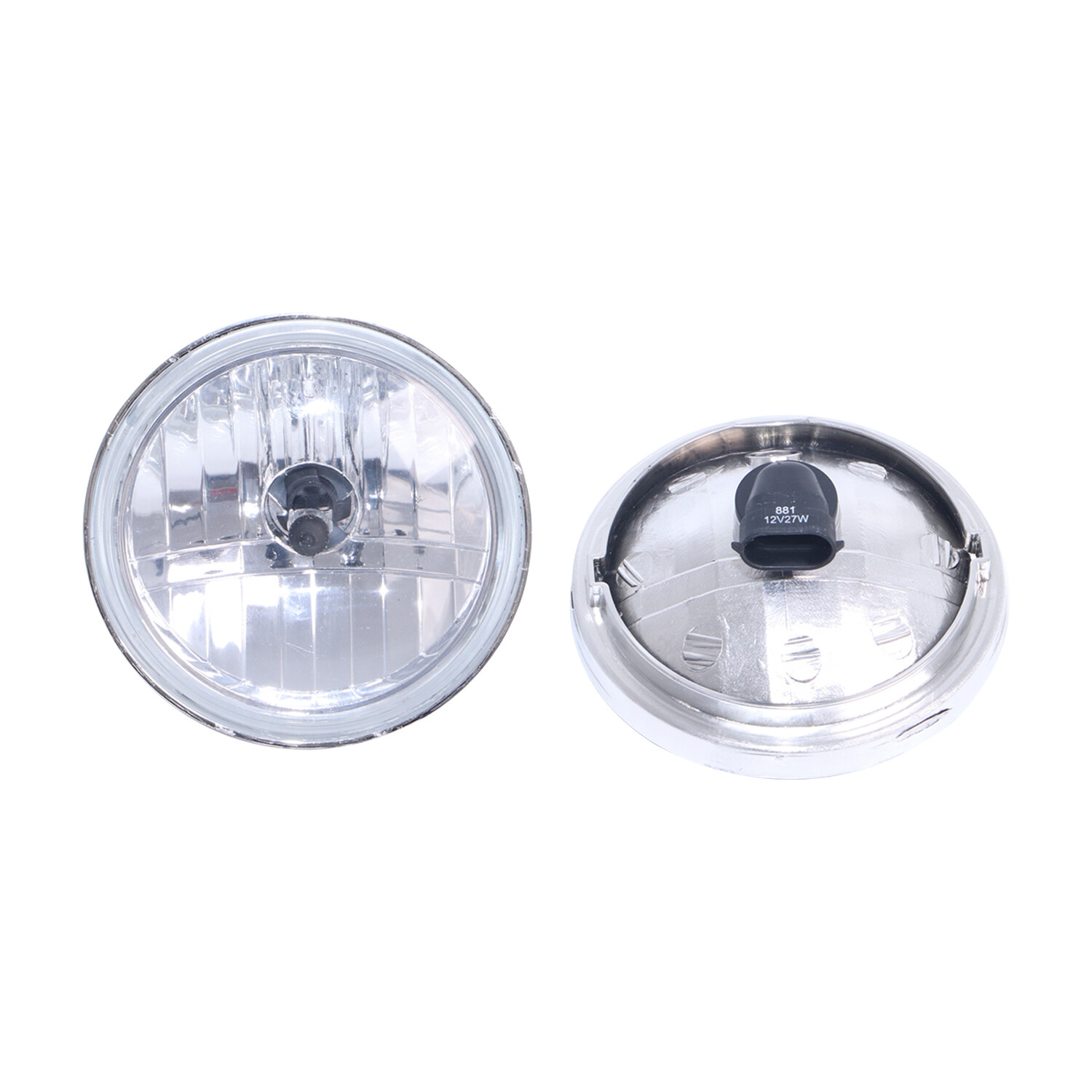 Clear Lens 4-1/2″ Auxiliary Spot Fog Passing Light Lamp For Harley Electra Glide