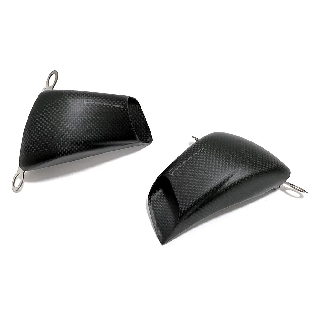 Carbon Fiber Front Brake Air Duct Radiator For Ducati Monster 769 2010-2016