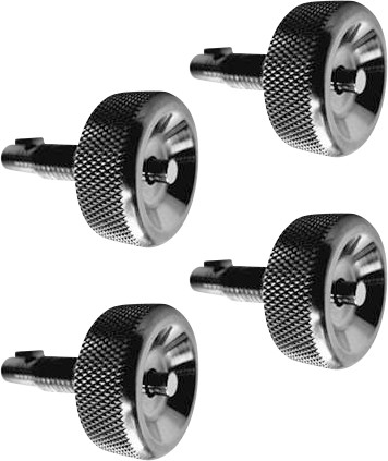 Reda Silver Posi Lock Motorcycle Saddlebag Lock Kit for 1983-2021 Harley FL FX