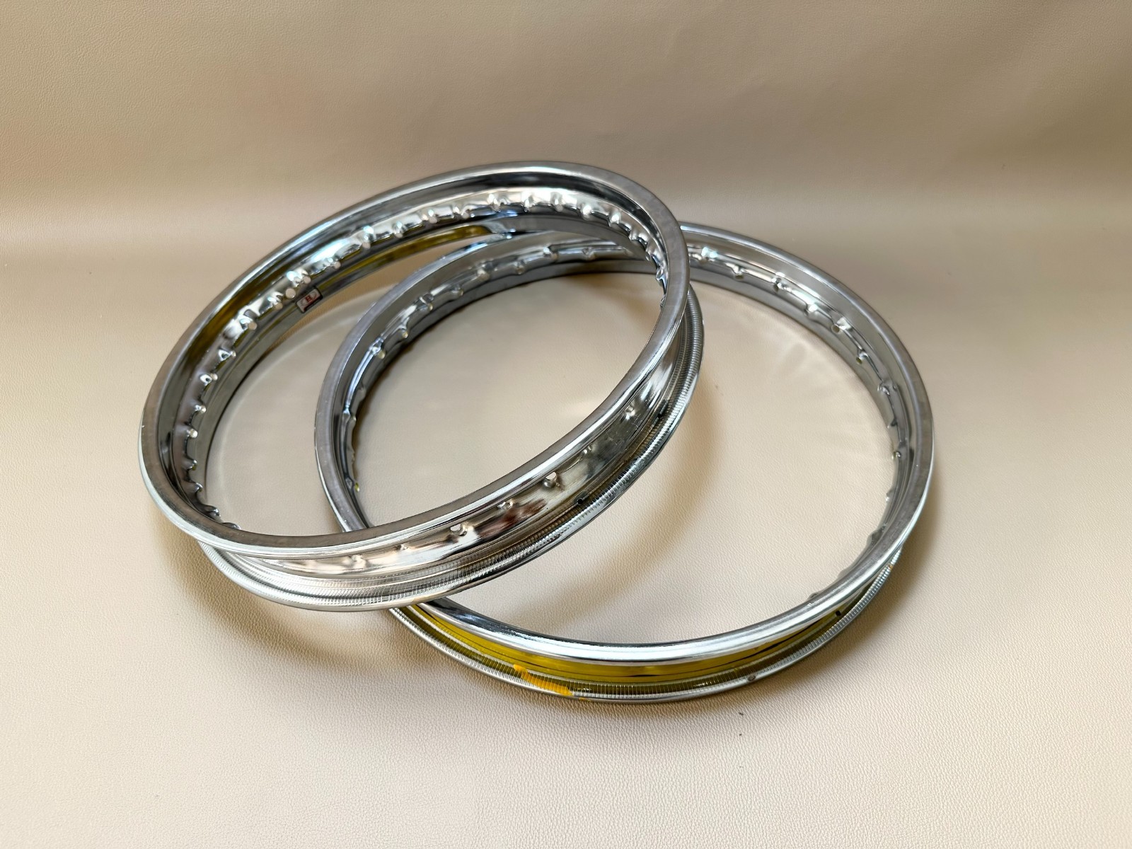 1973 1974 1975 Honda XR75 Wheel Rim Rims Front And Rear Chrome. 1976 1977 1978.