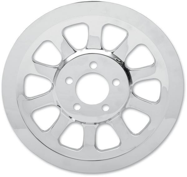 Drag Specialties Chrome Rear Pulley Insert OEM Match FXD/FXDWG 07-17 1201-0444