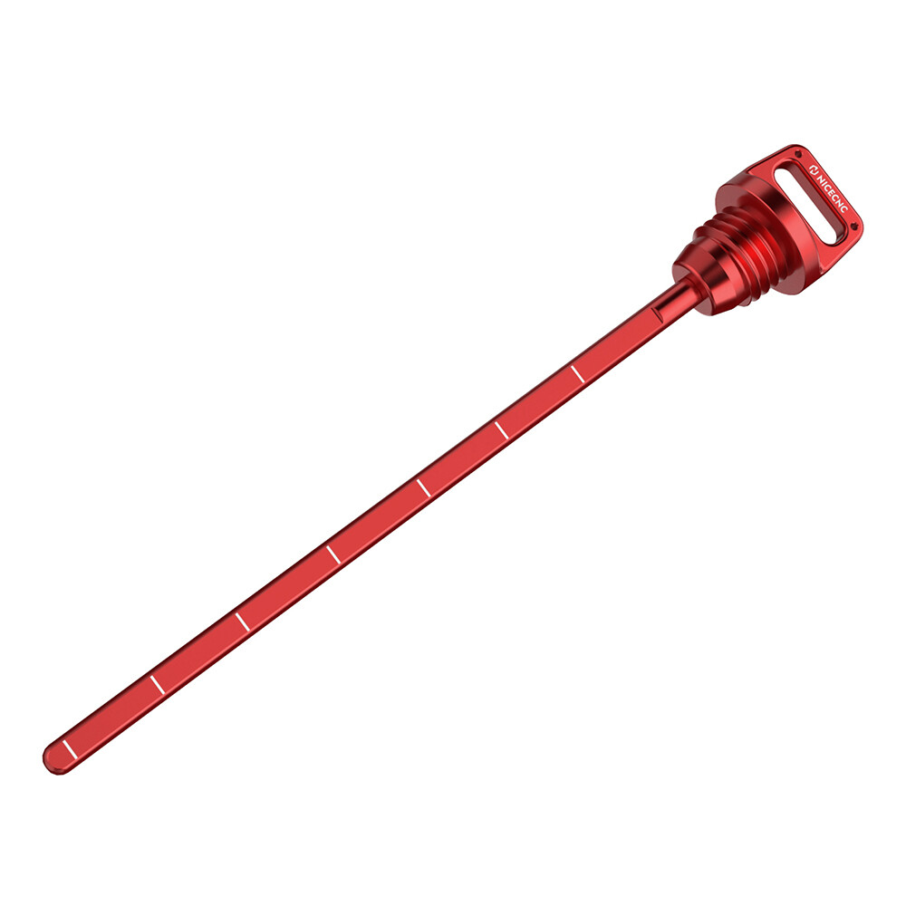 CNC Engine Oil Dipstick Dip Stick Plug For Honda XR 650R XR650R 2000-2007 Red