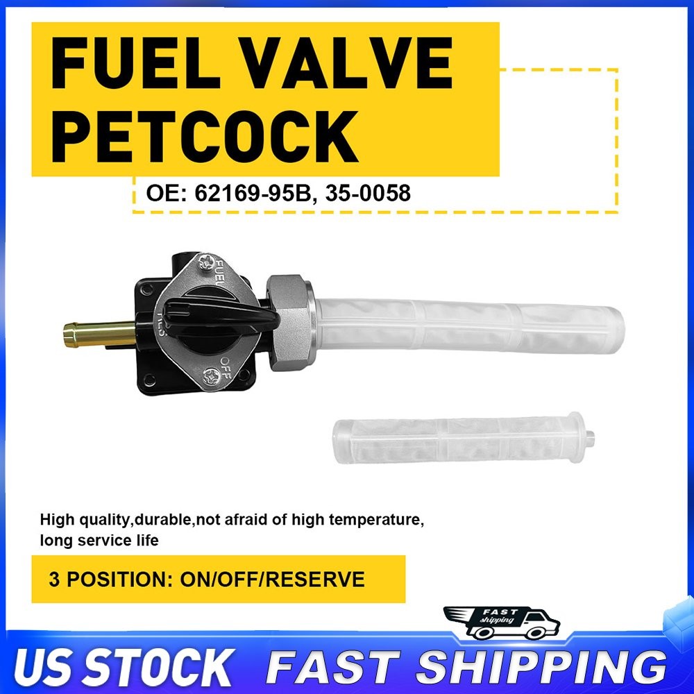Fuel Valve Petcock 62169-95B For Harley Electra Glide Ultra Classic FLHTCU 11-13