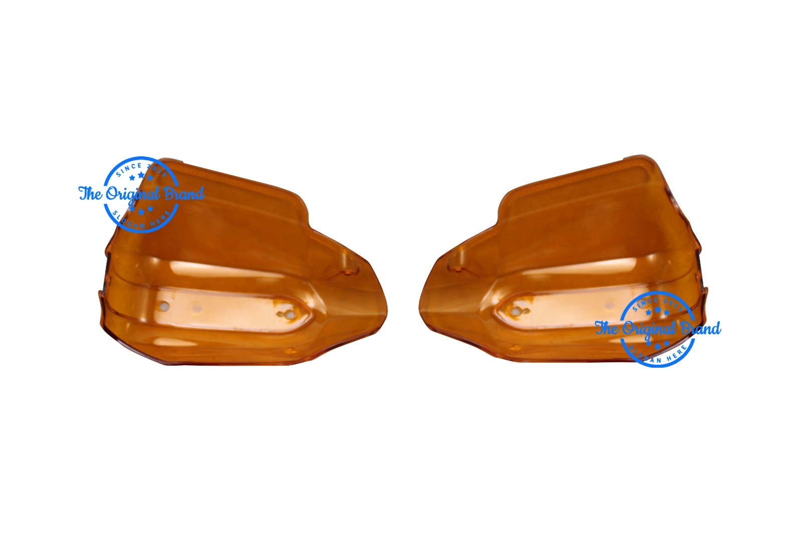 Fit For Universal Motorcycle “Orange Hand Guard With Aluminum Support”