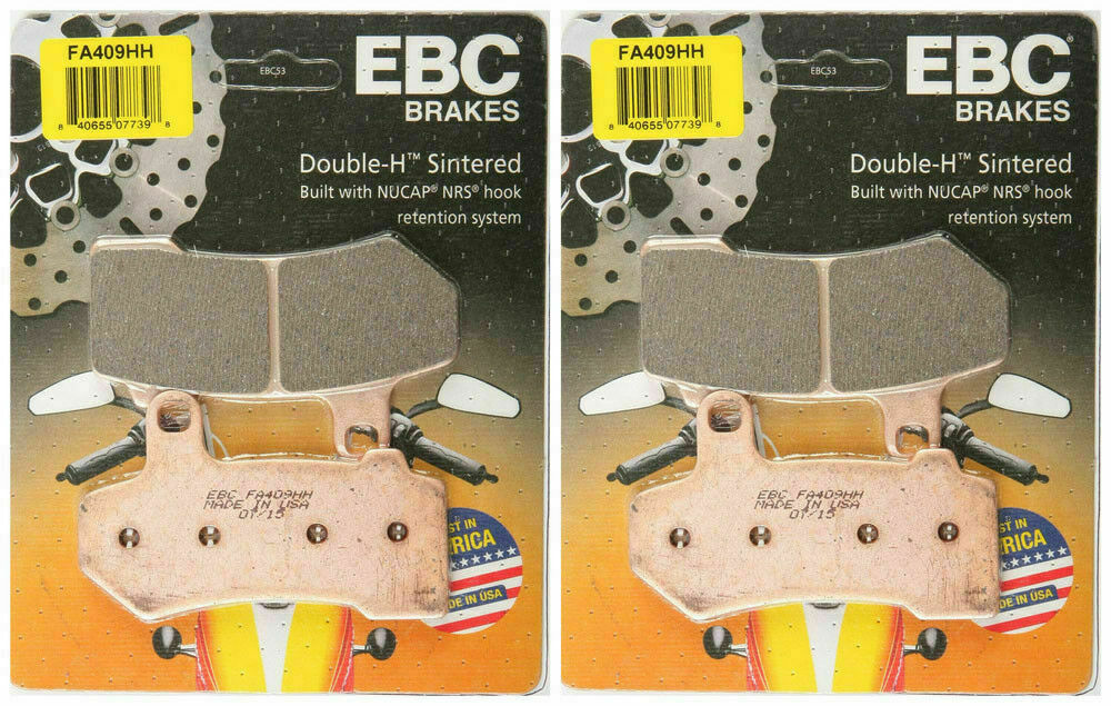 EBC HH Sintered Brake Pads Front Harley FLHX Street Glide 2008-2018