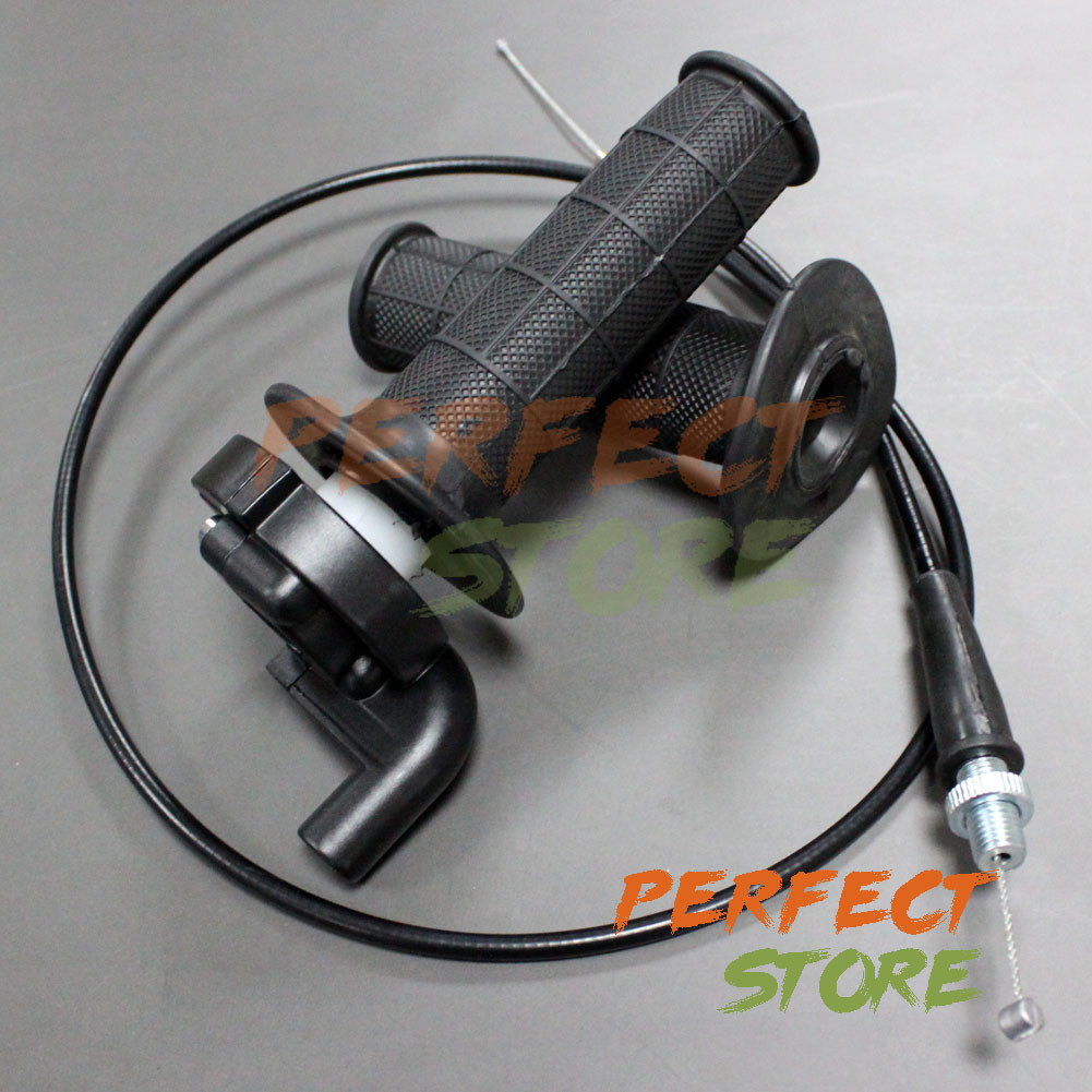 36″ Throttle Cable Grip HandleBar & Handle Set for Yamaha ( apply for 7/8″ bar)