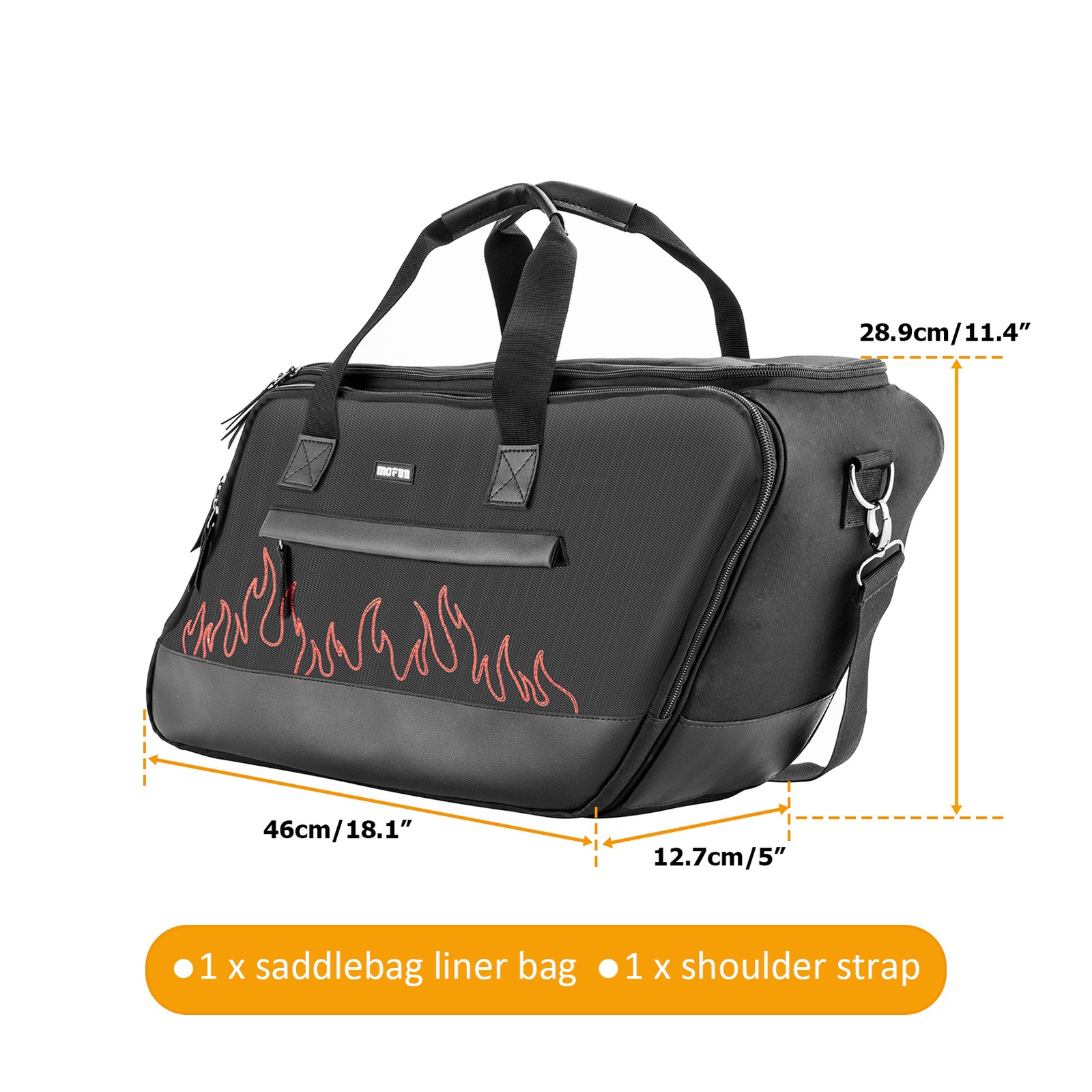 Motorcycle Hard Saddlebag Liner Bag For Harley Touring Road King Glide 1993-2025