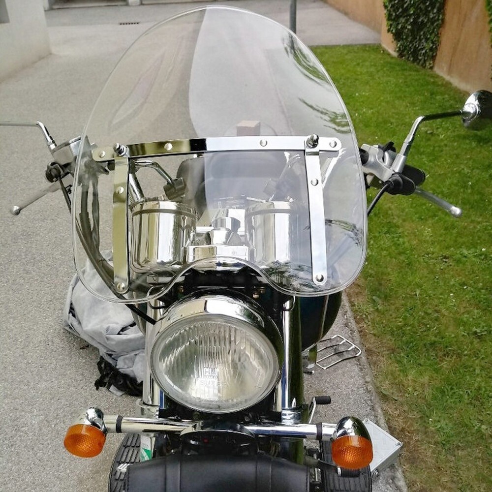 For Harley Sportster XL 1200 883 Dyna Glide Softail Night Train Windshield