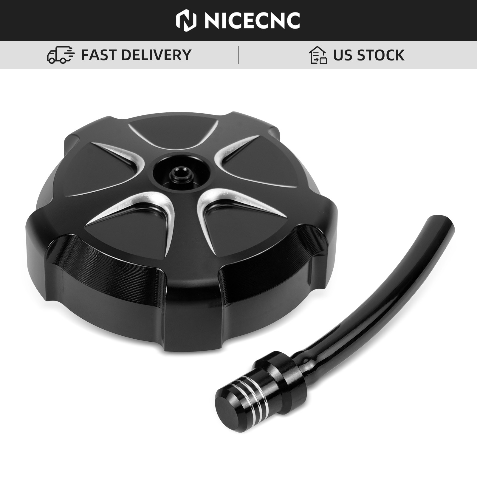 CNC Fuel Gas Tank Cap Cover For Honda CRF250R/450R 2010-2016 CRF450RX 2017-2018